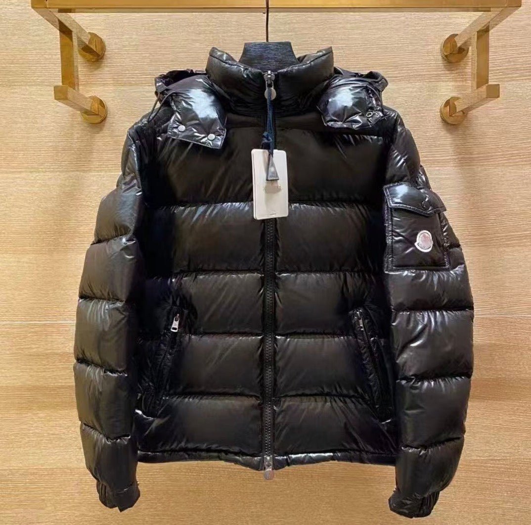 Doudoune Noire à Capuche
