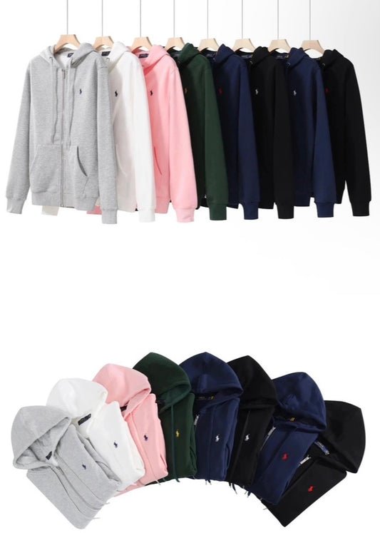 Zip à capuche Check photo 👌(rlph lrnt)